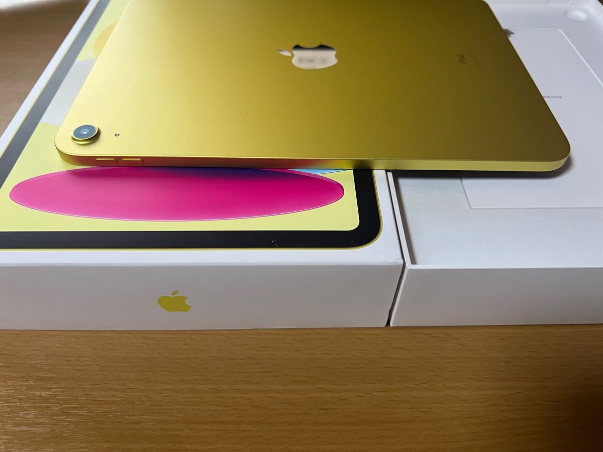 新品同様 】iPad 第10世代 Wi-Fi 64GB イエロー A2696 MPQ23J/A 動作