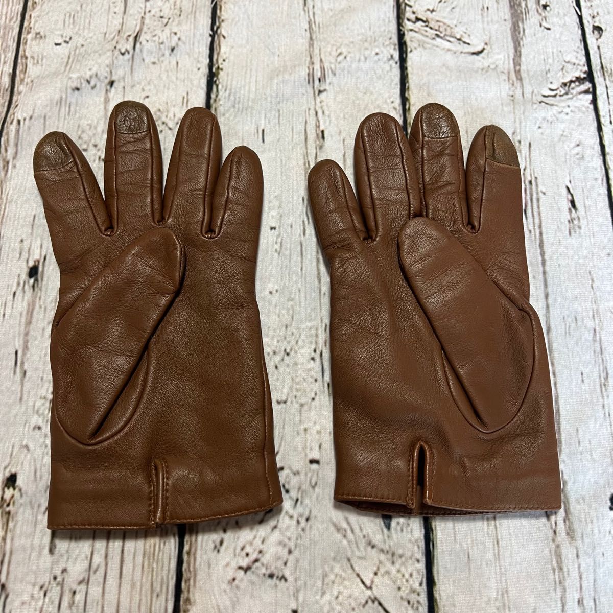 匿名配送 送料無料 COACH コーチ レザー テック 手袋 高級 羊革