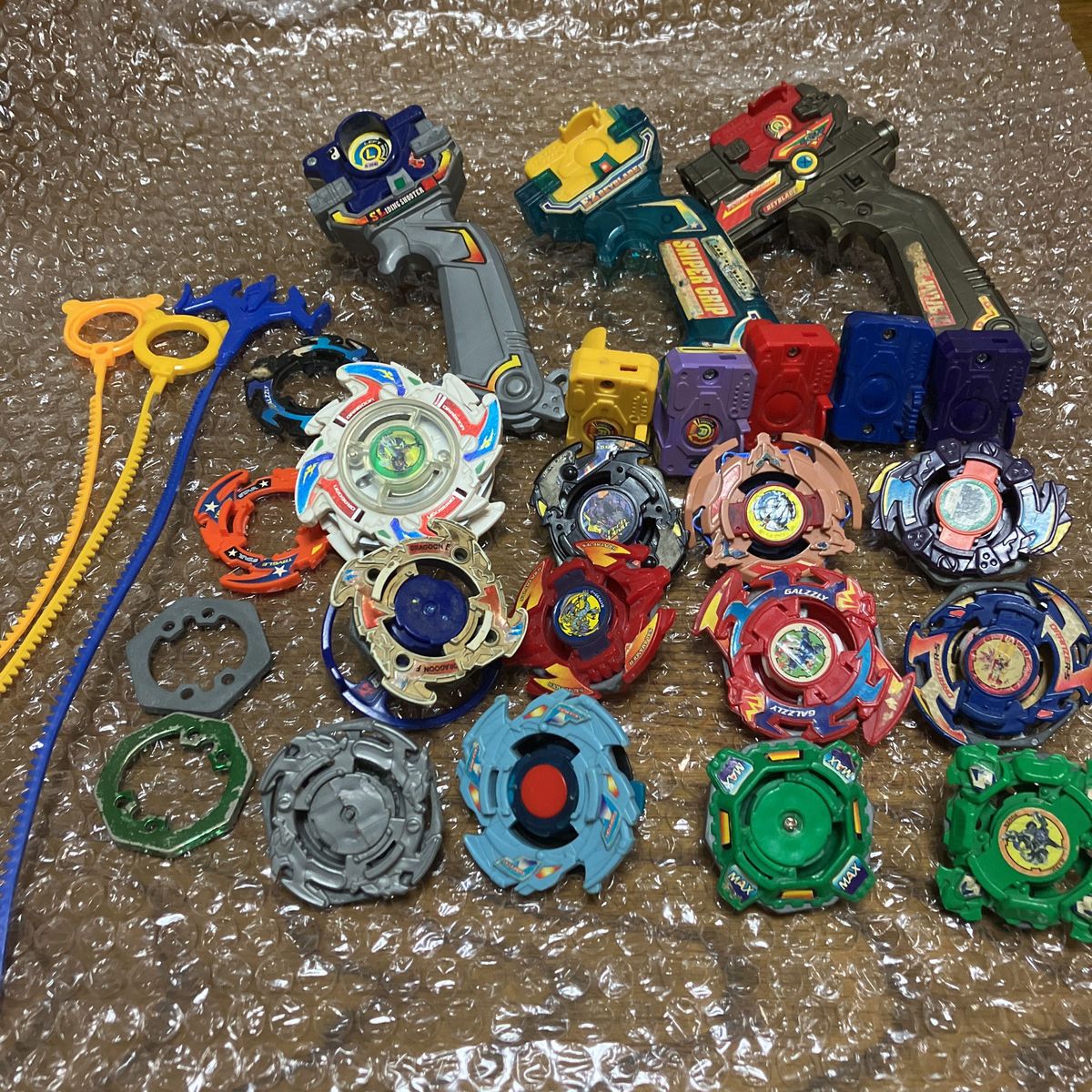 爆転シュート 初期 ベイブレード まとめ売り 25年物 ベイブレード初期