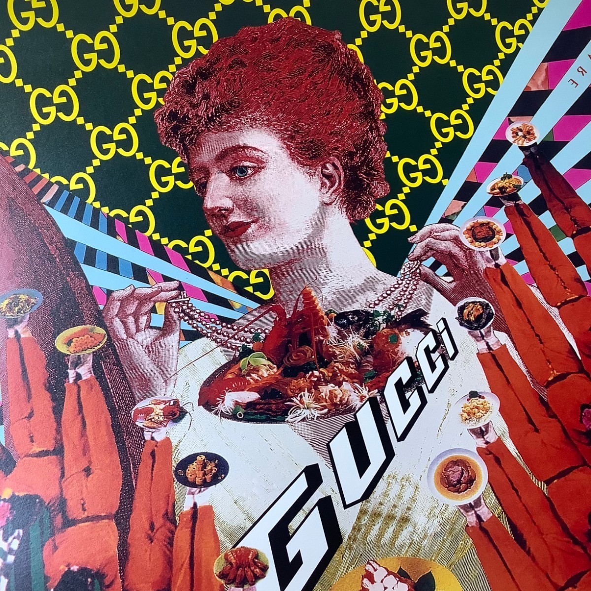 横尾忠則 TADANORI YOKOO × Gucci グッチ ポスター Poster set｜Yahoo