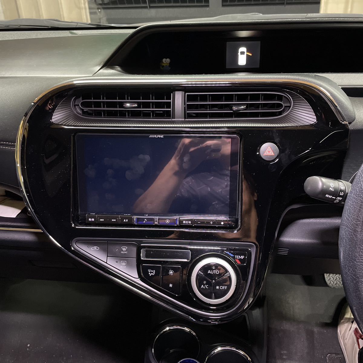 2023年地図 超美品 ワンオフ NHP10系 アクア 後期 9インチナビ ALPINE
