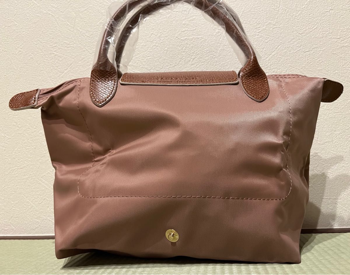 新品】ロンシャン プリアージュS ハンドバッグ ピンク エッフェル塔