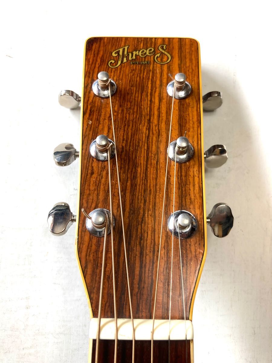 名古屋鈴木バイオリン製] Three S SW-250 アコースティックギター