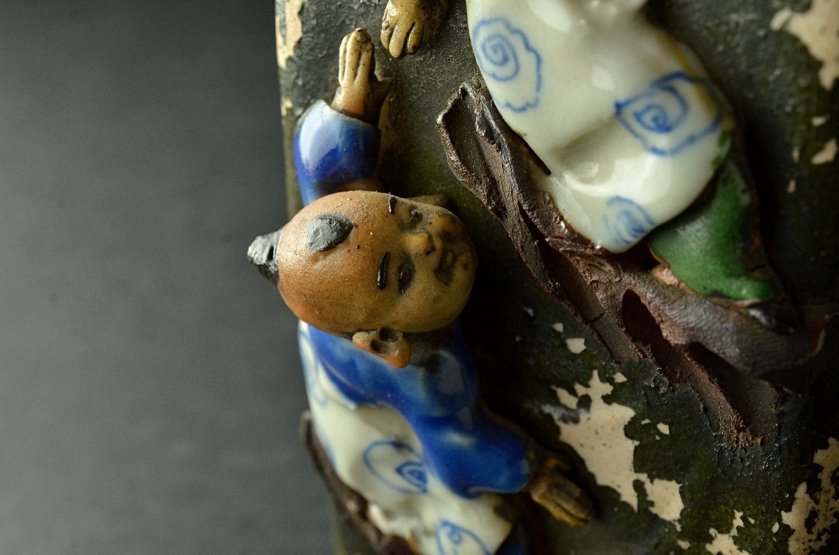 Yahoo!オークション - 【幻の隅田焼06】『石黒香々(香香/香二)作』明治