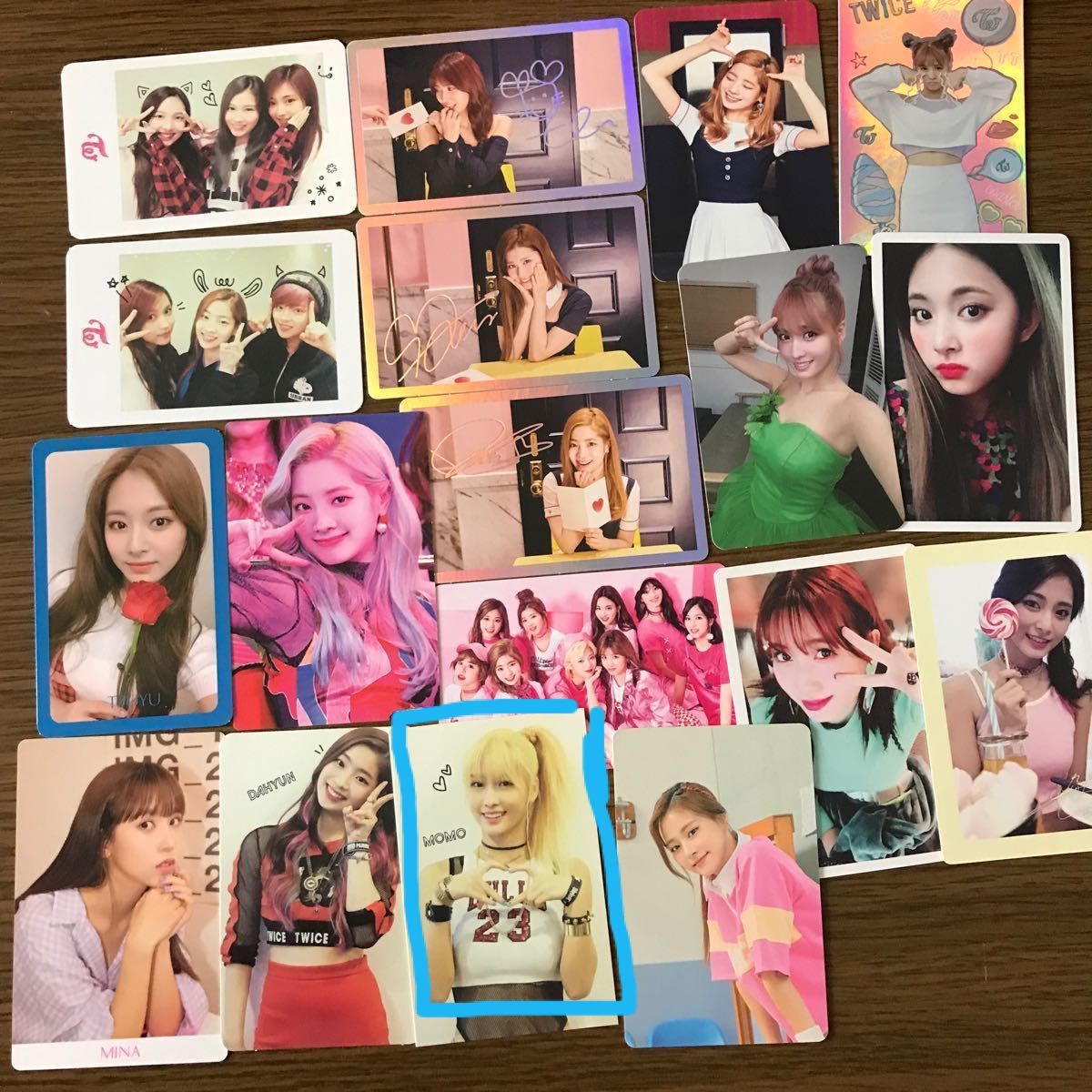 TWICE トレカ 9人×2セット 18枚
