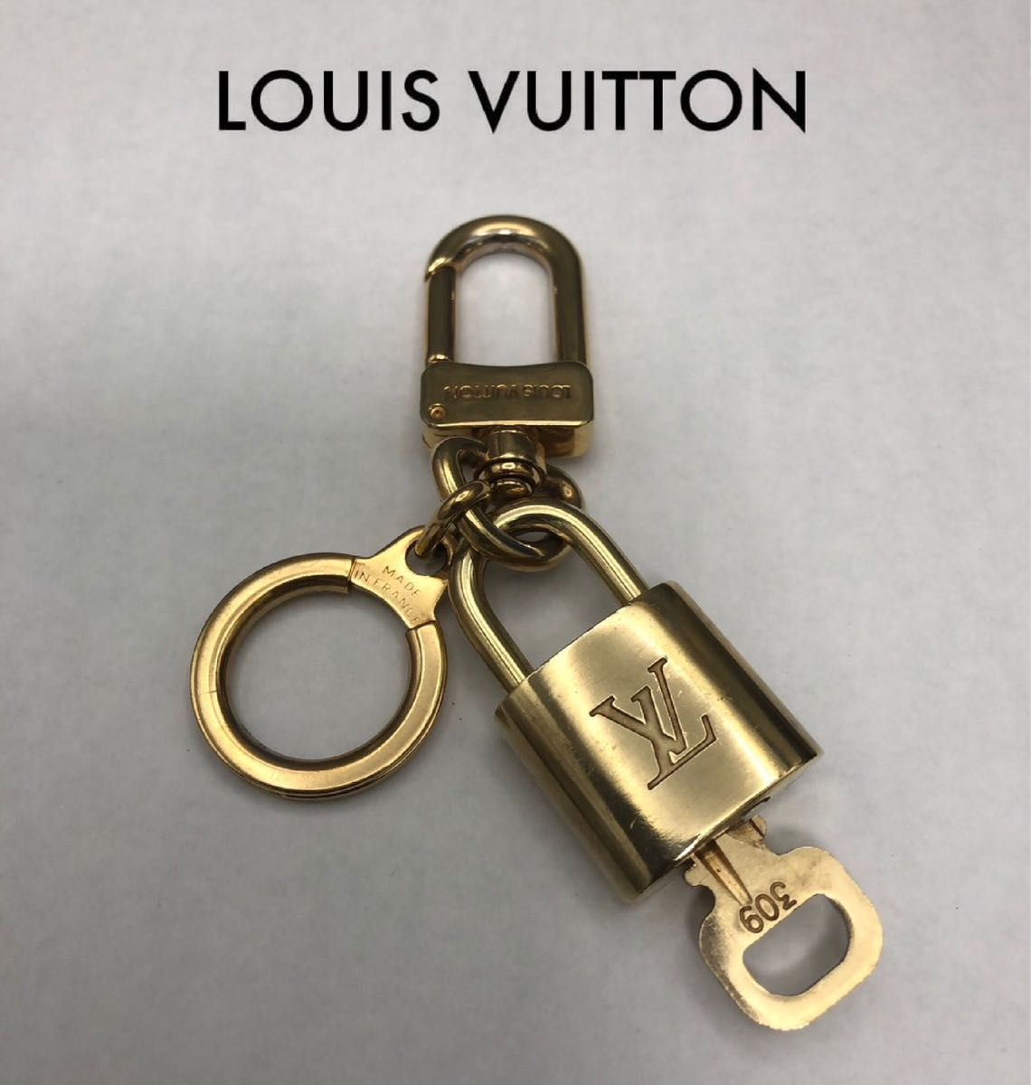 LOUIS VUITTON ルイ ヴィトン アノクレ キーホルダー キーリング