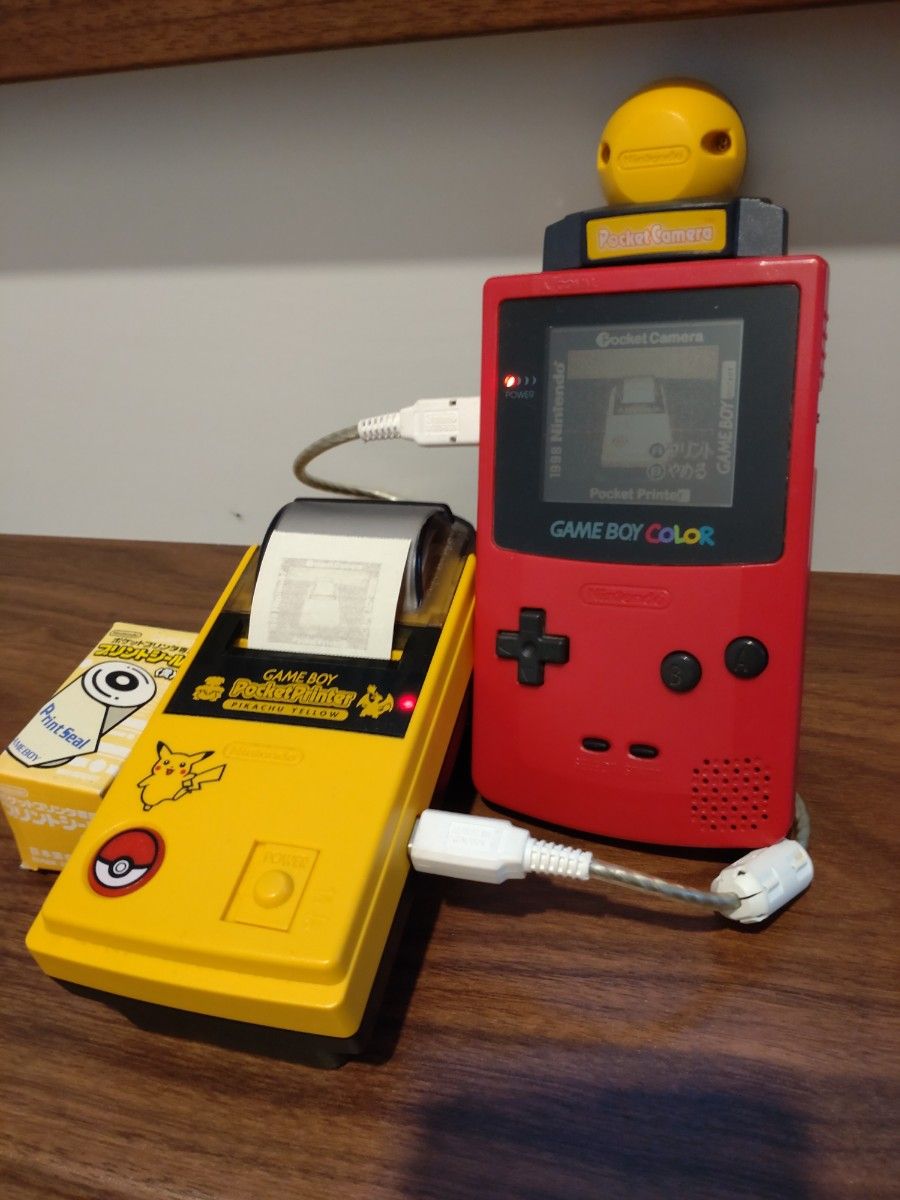 動作確認済】 レア 豪華3点セット ゲームボーイカラー ポケットカメラ