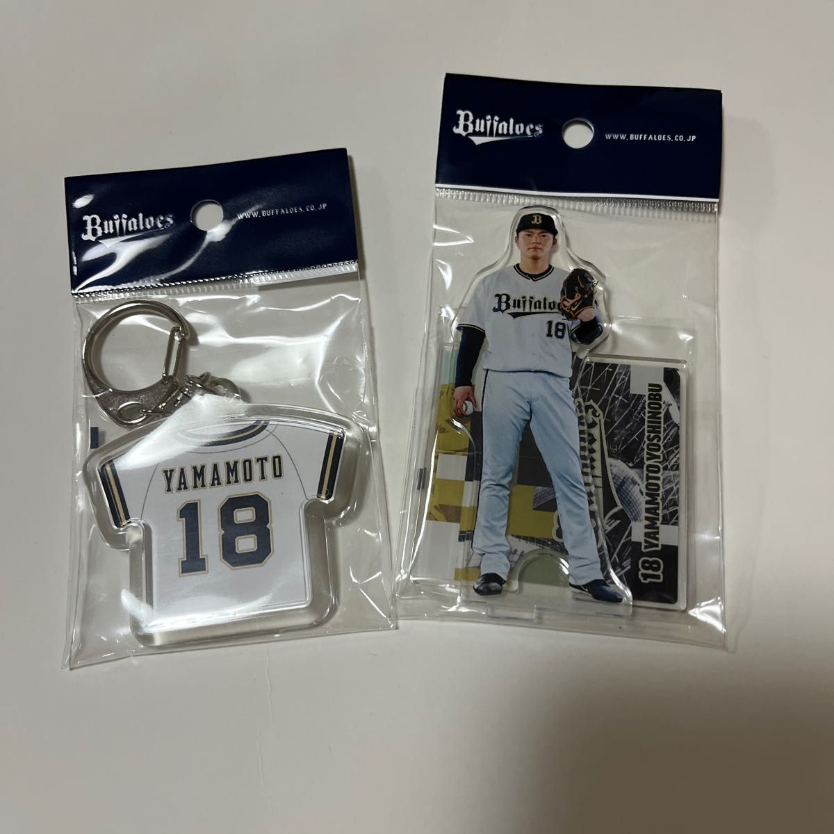 オリックスバッファーローズ 山本由伸選手アクリルバッジ オリックス