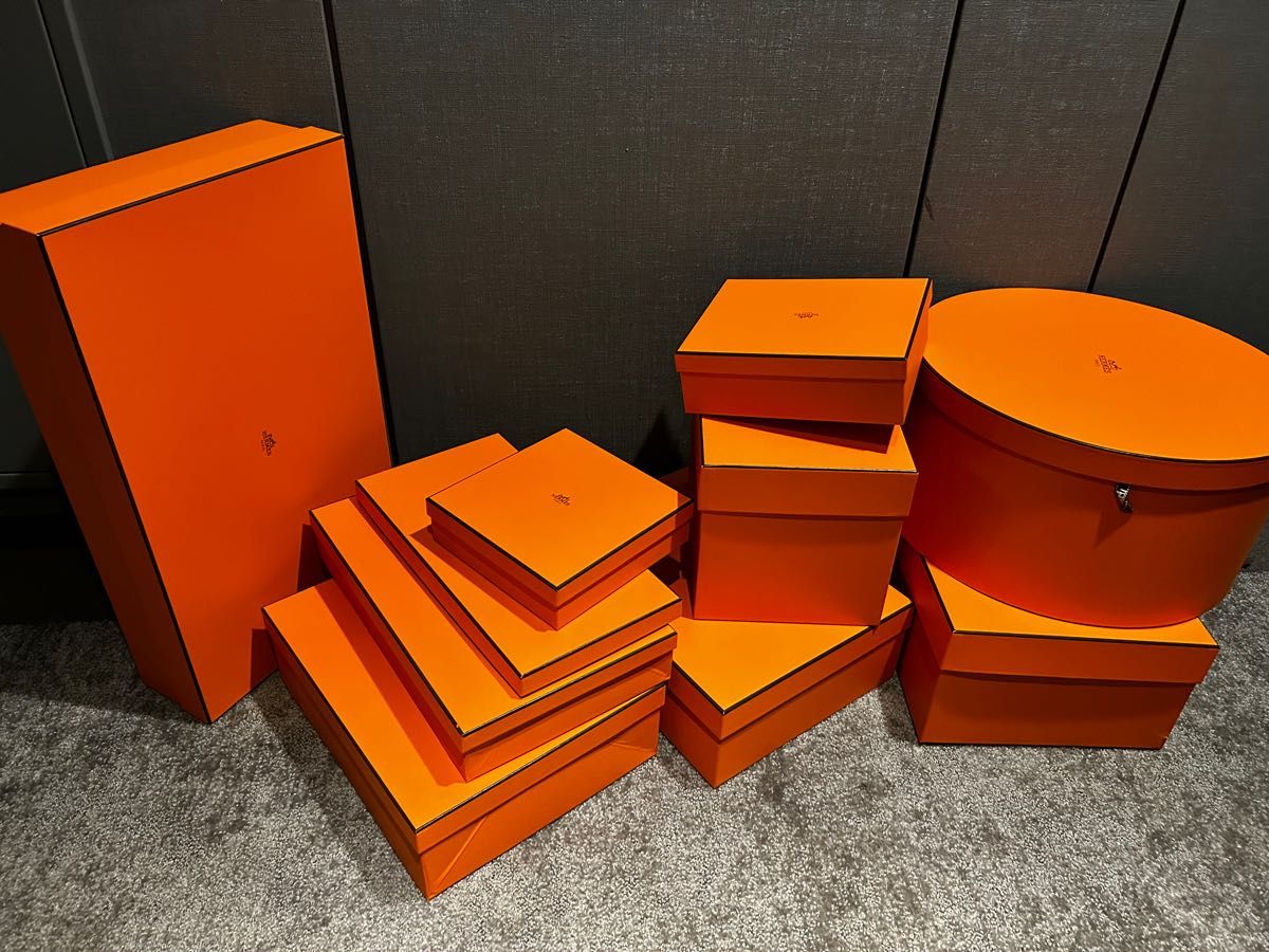 エルメス オレンジボックス サイズ色々10箱｜Yahoo!フリマ（旧PayPay