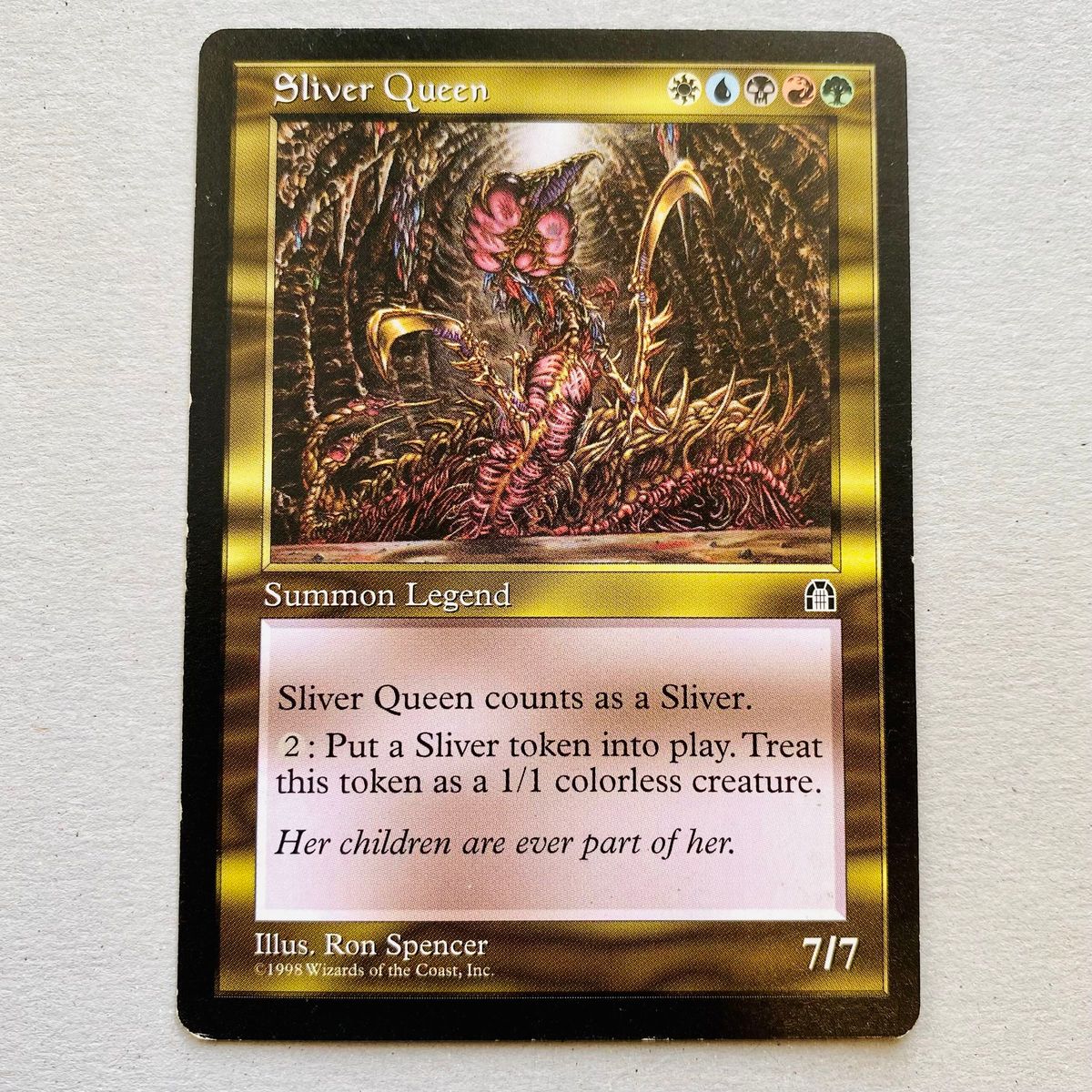 スリヴァーの女王 エラー 英語 MTG スリヴァーの女王 エラー 英語 MTG