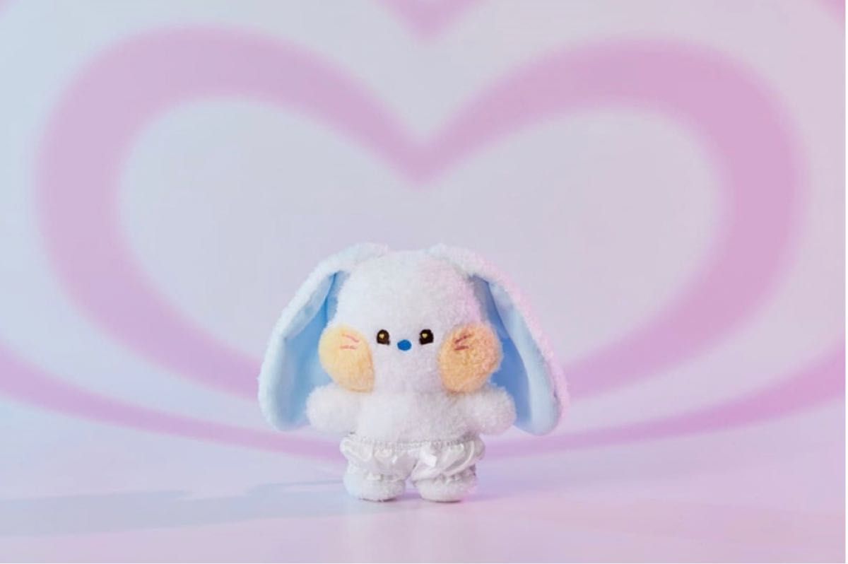 新品 NewJeans ブニーニコスチューム＆キーリングぬいぐるみ ヘリン