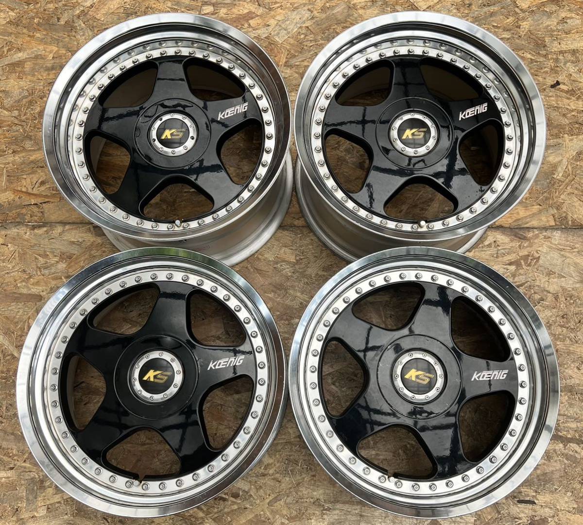 Yahoo!オークション - 【超希少 】SSR ケーニッヒ KOENIG 18インチ 9J