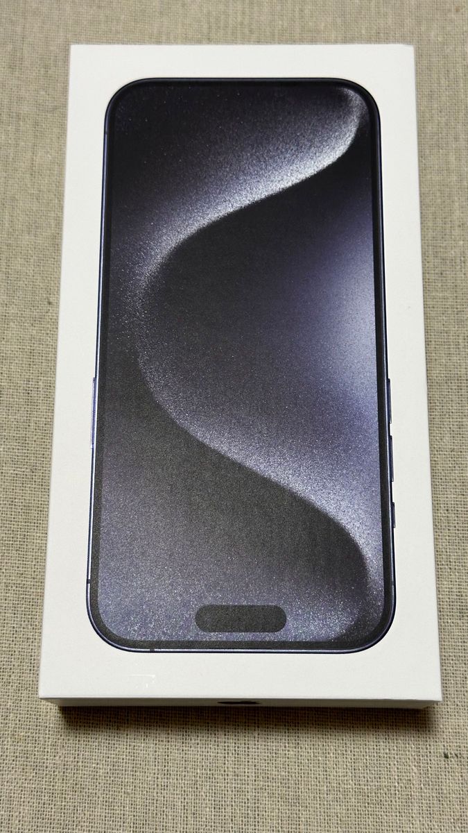 iPhone15 pro 256GB ブルーチタニウム 本体 Apple Store購入 SIMフリー