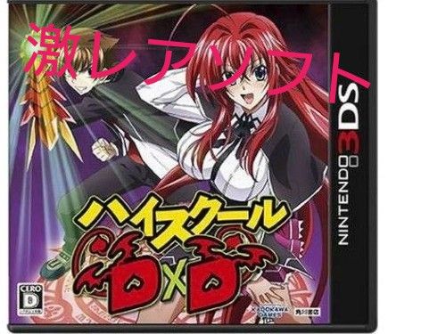 ハイスクールDD 3DS激レア プレミア商品買って大切にしてました