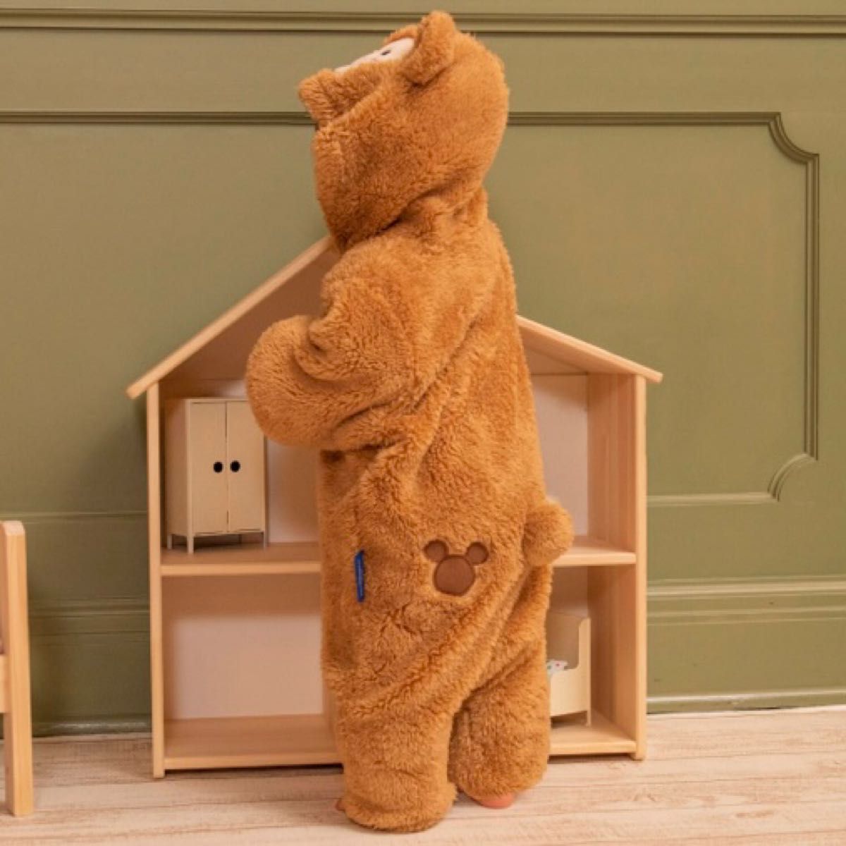 ダッフィー 90cm 公式 カバーオール ディズニーシー ロンパース