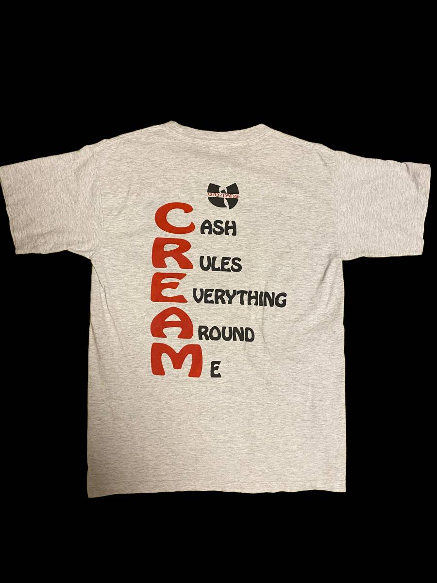 WU-TANG CLAN CREAM ウータン クラン クリーム ラップT RAPTEE ヒップ