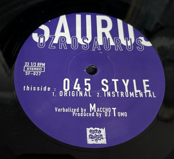 Yahoo!オークション - 日本盤 12インチ EP Ozrosaurus / Whooo / 045 S