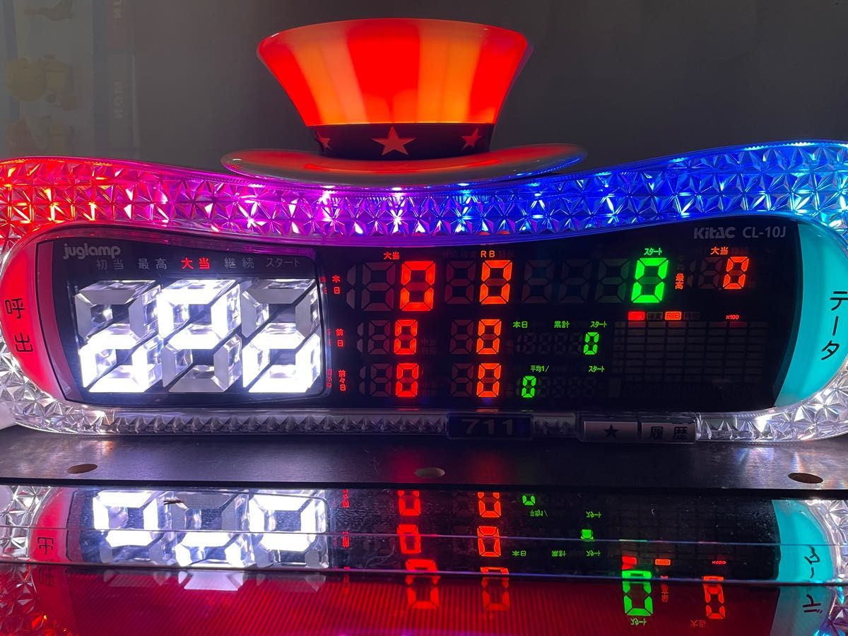 データカウンター データランプ パチスロ スロット ジャグラー ジャグ