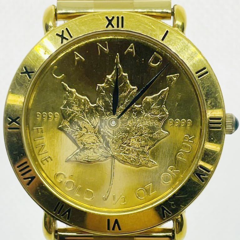 Yahoo!オークション - 稼働品 ニバダ 金貨 メイプルリーフ 1/2oz コイ