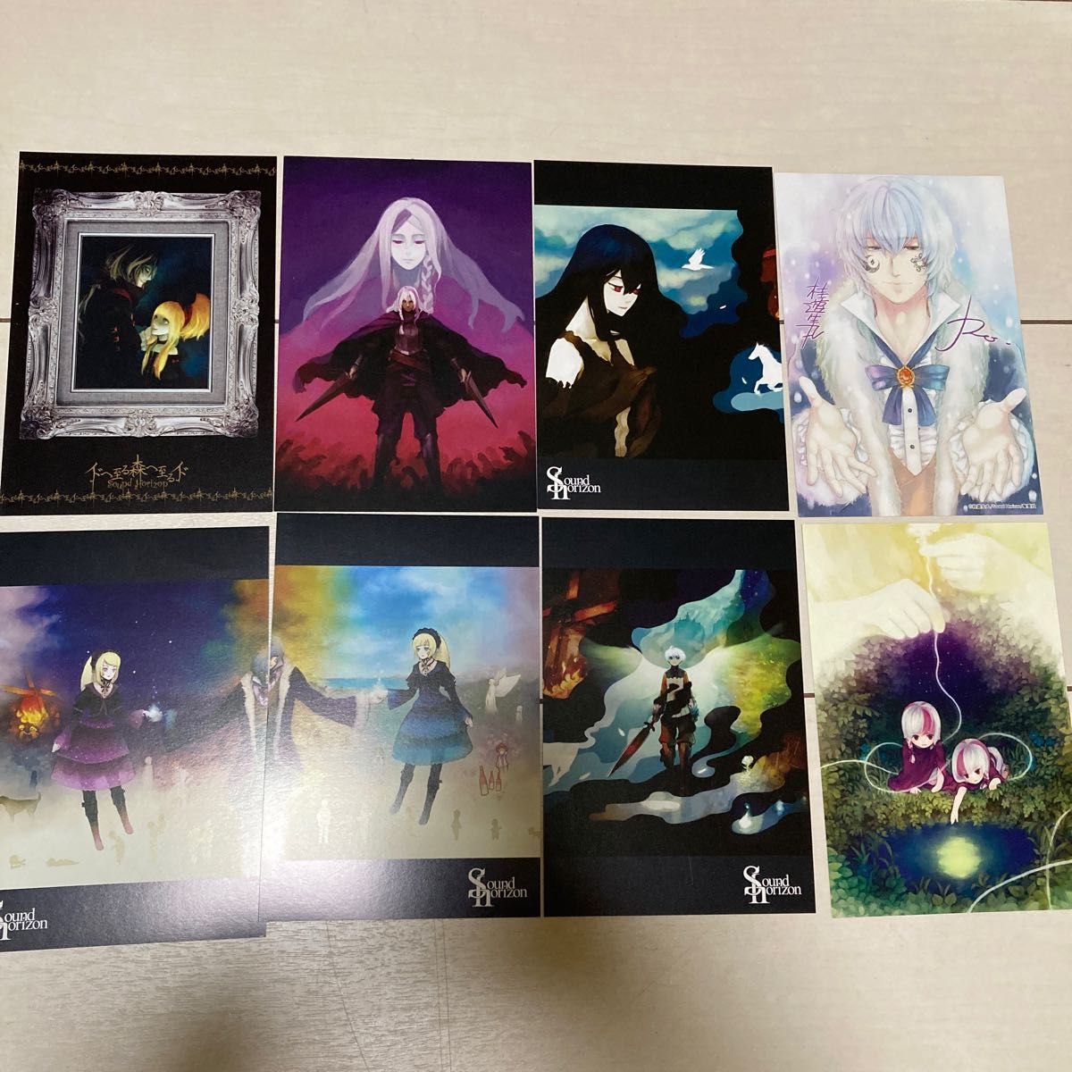 Sound Horizon サンホラ ポストカード8枚セット グッズ｜Yahoo!フリマ