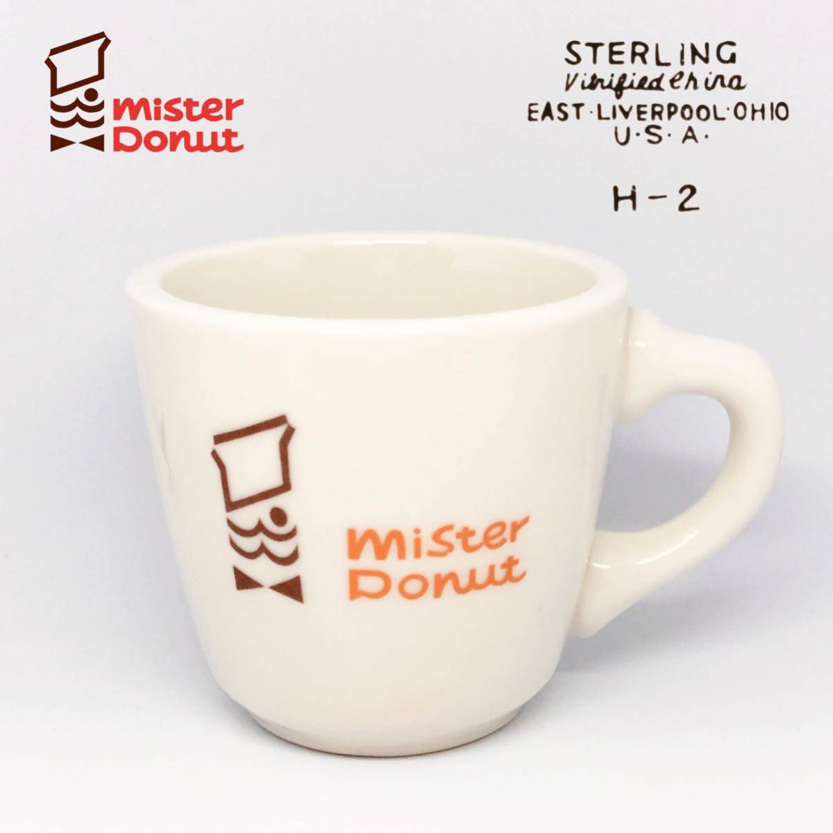 Yahoo!オークション - 即決 オールド ミスタードーナツ 陶器製 コーヒ