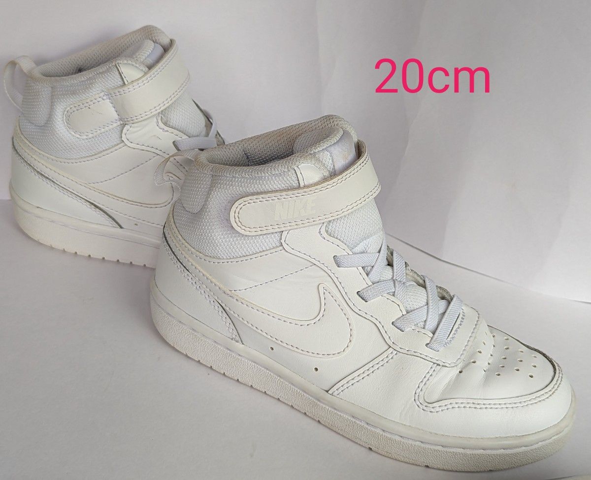 ナイキハイカットスニーカー 白 20cm｜Yahoo!フリマ（旧PayPayフリマ）