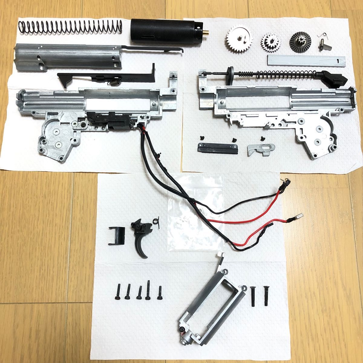 東京マルイ 次世代AK メカボックス部品取り用 欠品あり｜Yahoo!フリマ