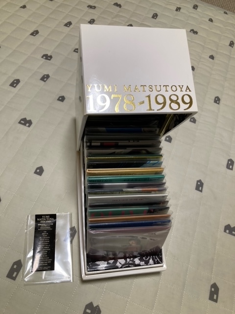 CD17枚組 BOX/松任谷由実 YUMI MATSUTOYA 1978-1989 初回限定盤 紙