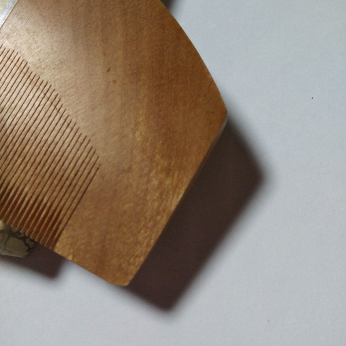 無形文化財 人間県宝 川口助一作 お六櫛 超細歯 信州木曽名産 伝統工芸