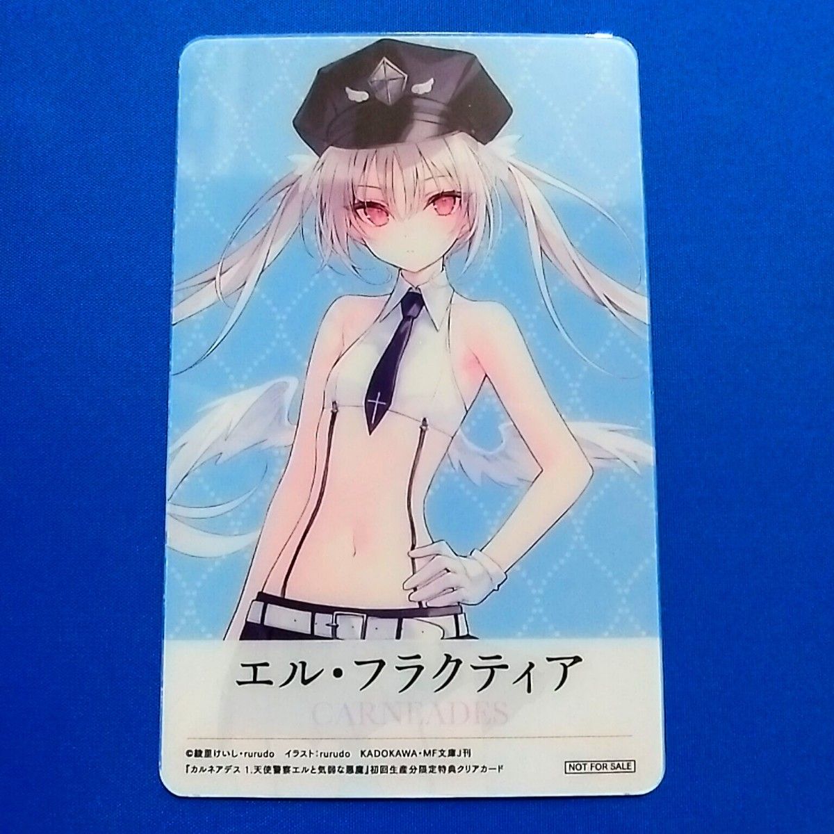 カルネアデス天使警察エルと気弱な悪魔超でかアクリルフィギュアrurudo