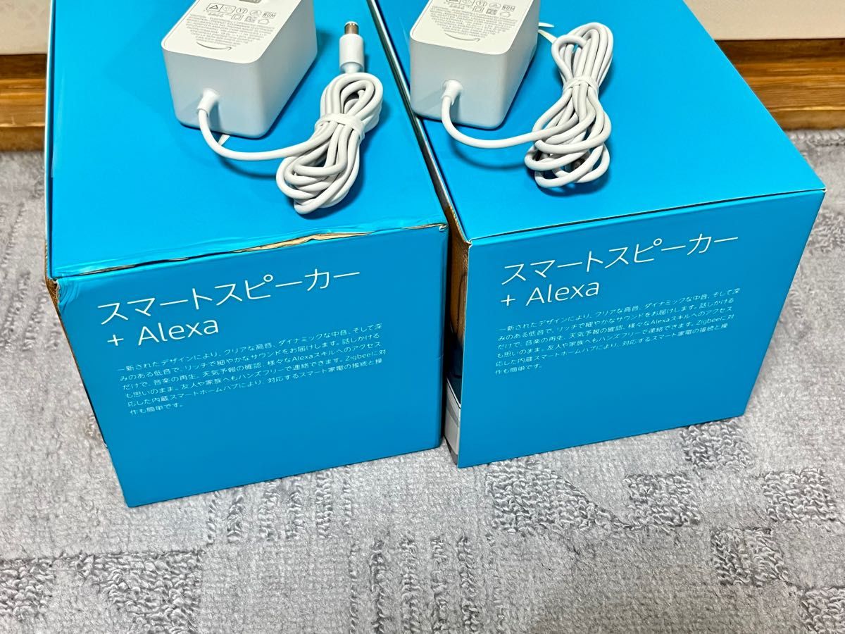 Amazon echo 第4世代 2台セット スマートスピーカー エコー ステレオ