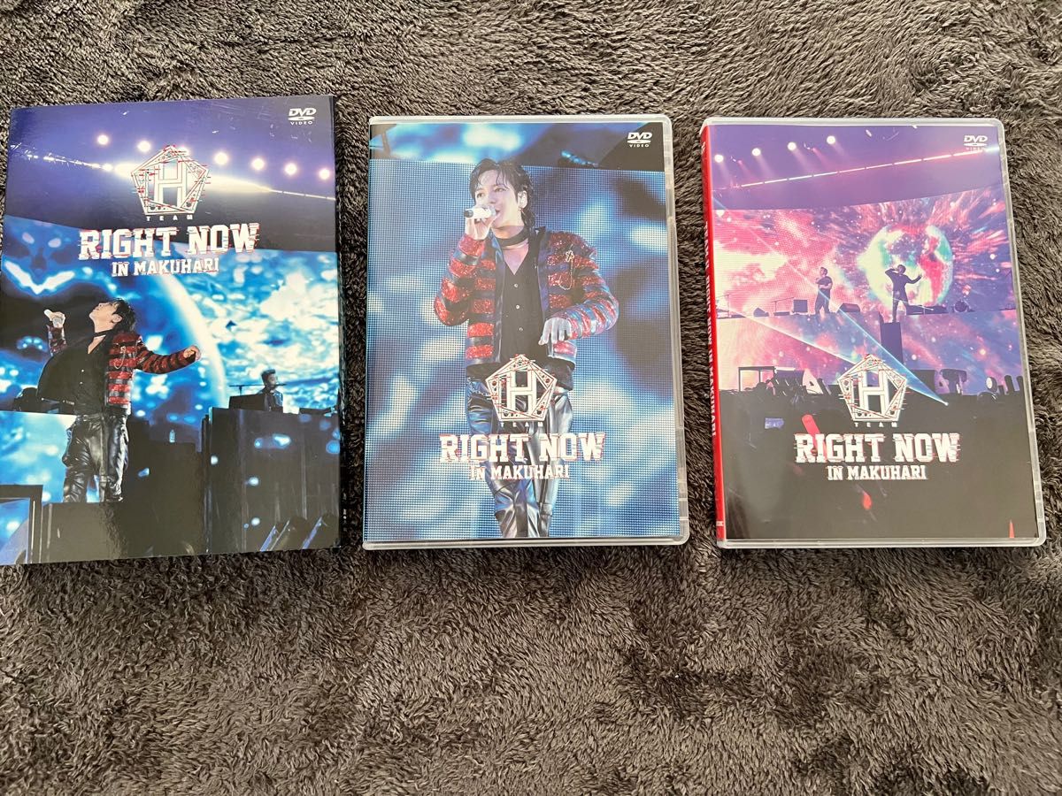 TEAM H -「RIGHT NOW in MAKUHARI」SPECIAL DVD SET チャン・グンソク