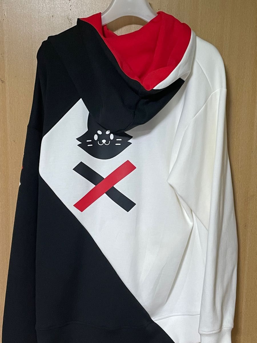 ホロライブ 大神ミオ 100万人記念グッズ ミオとおそろい部屋着パーカー