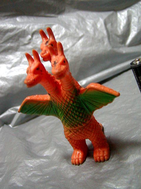 Yahoo!オークション - ゴジラb21-1ブルマァク 当時物ミニ ソフビ人形