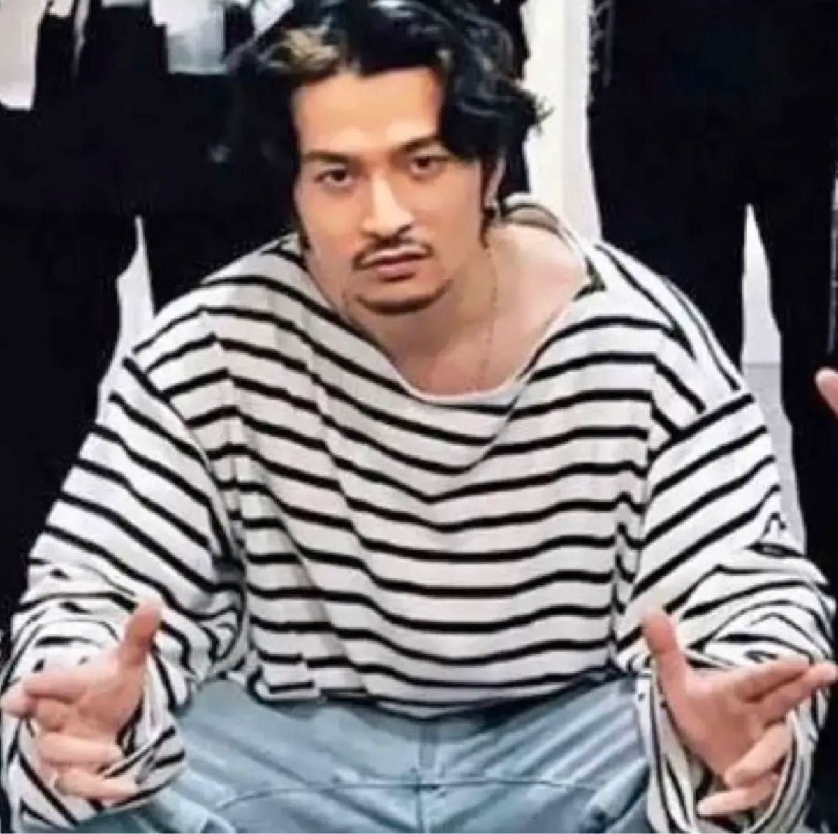 常田 着用 OUTIL ウティ tricot aast ビッグ バスク シャツ3｜Yahoo