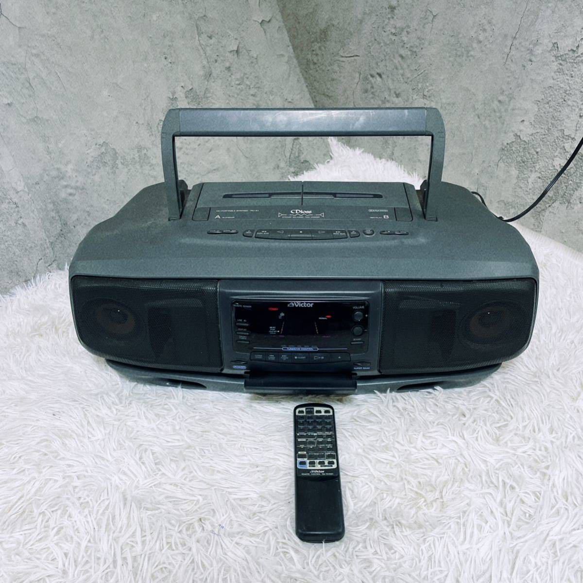 Yahoo!オークション - CDラジカセ Victor ビクター RC-X1 ブラック 黒