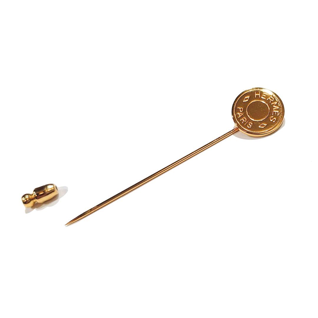 ほぼ未使用】HERMES エルメス セリエ ピンブローチ ハットピン