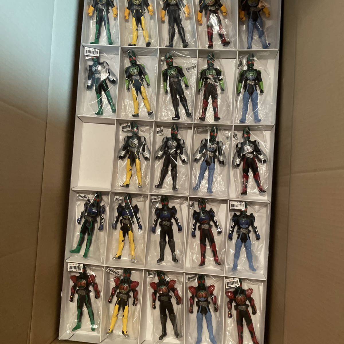 仮面ライダーオーズ オーズソフビ工場 全119種セット プレバン