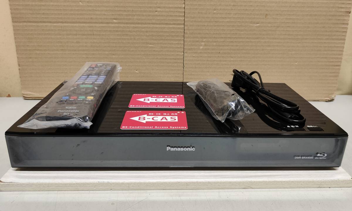 安心 整備品 】 全録 Panasonic DIGA 【 DMR-BRX4000 】 6チャンネル