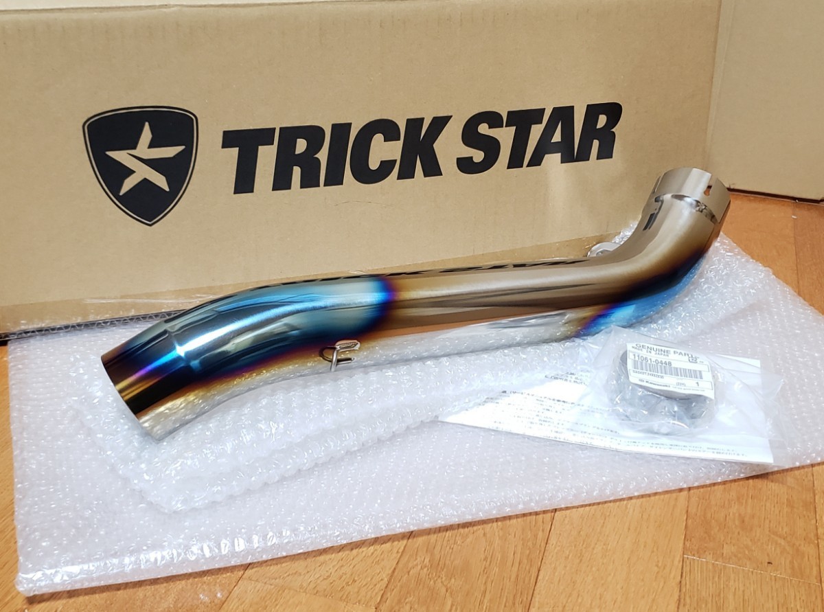 トリックスター│スリップオン リンクパイプ チタン│ZX-10R(2016-2020