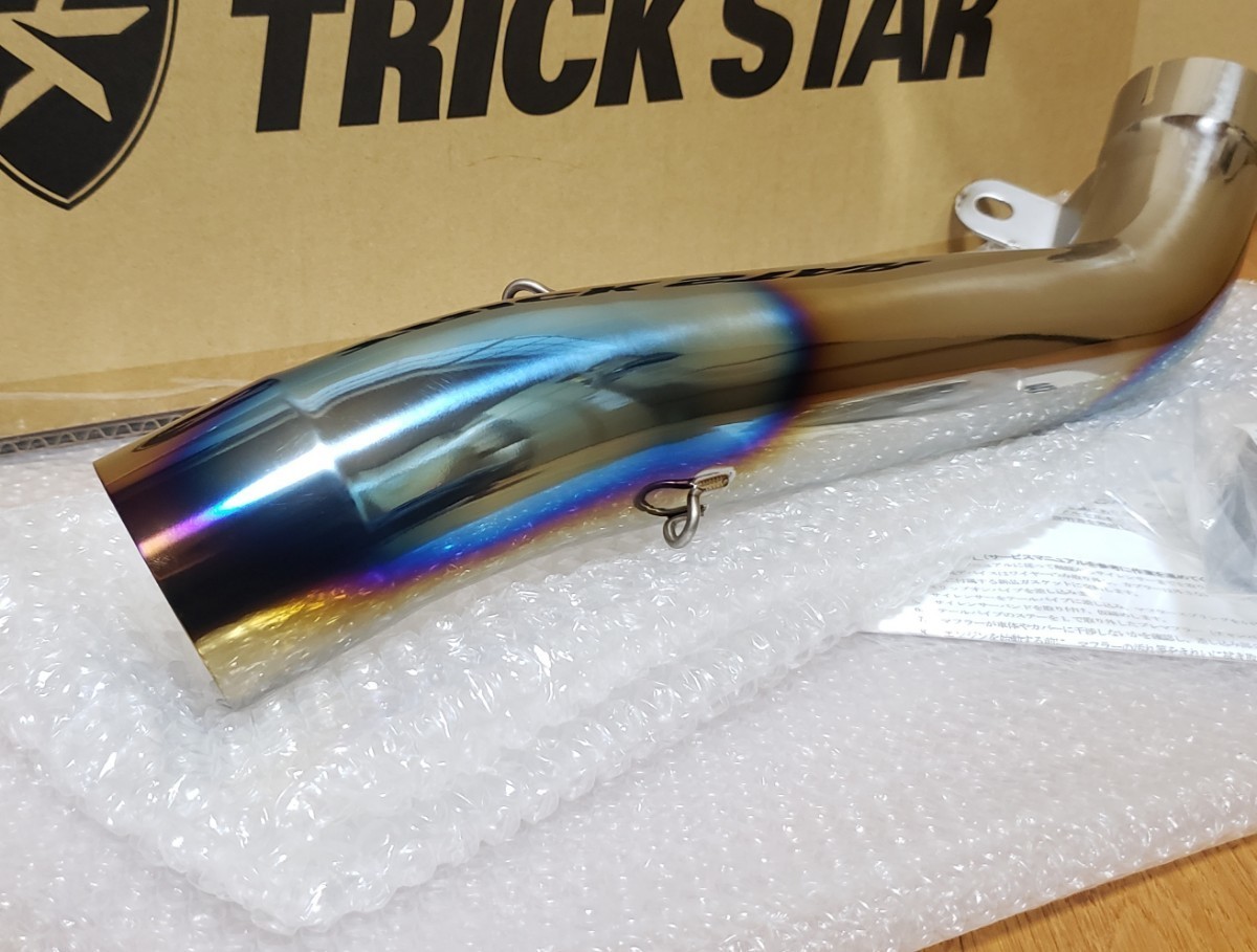 トリックスター│スリップオン リンクパイプ チタン│ZX-10R(2016-2020