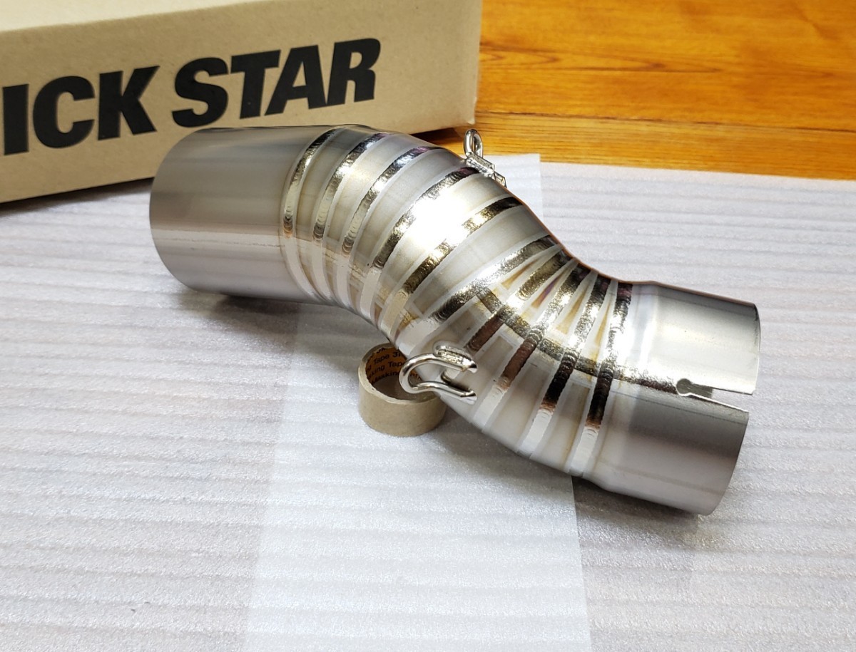 トリックスター│スリップオン リンクパイプ チタン│kawasaki ZX-10R