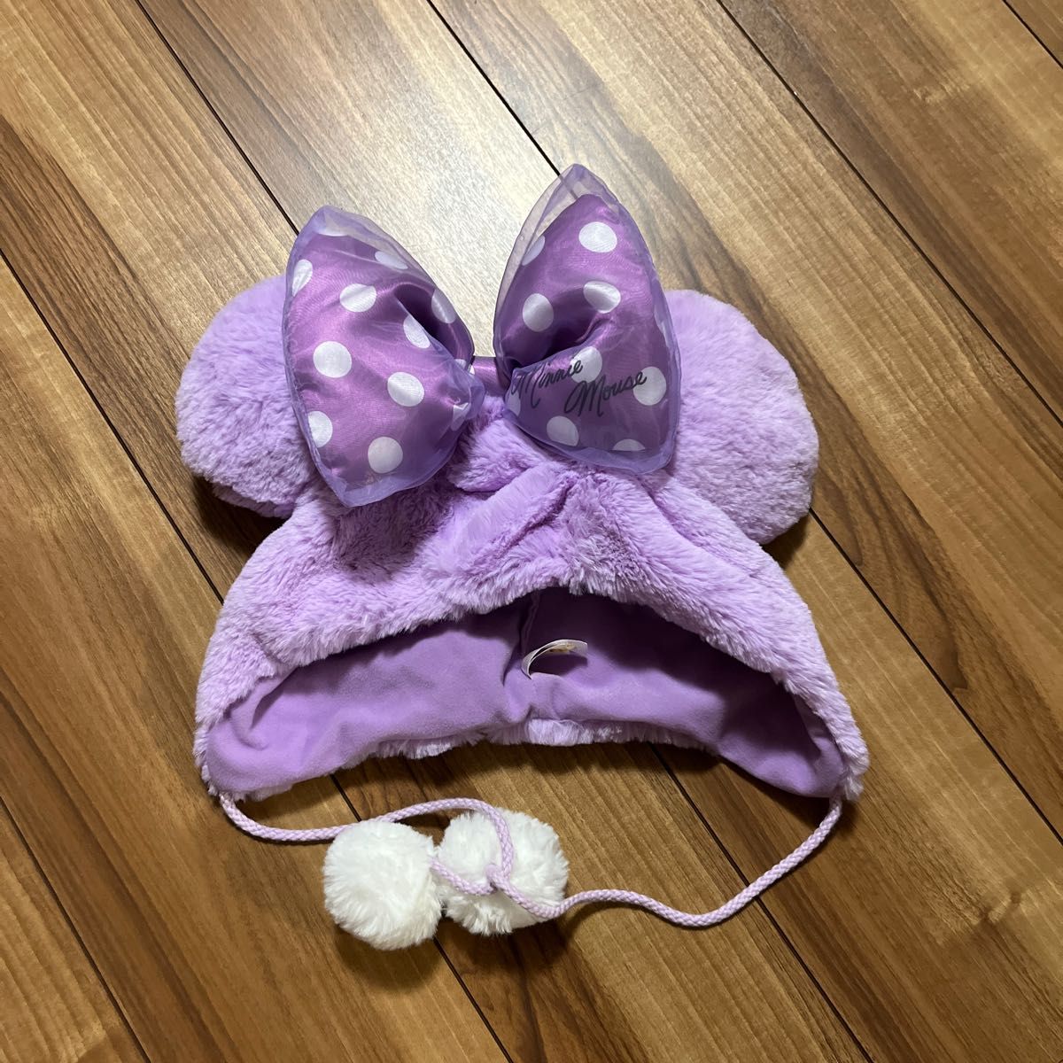 美品 ディズニー ミニー ファンキャップ 帽子 ディズニーリゾート