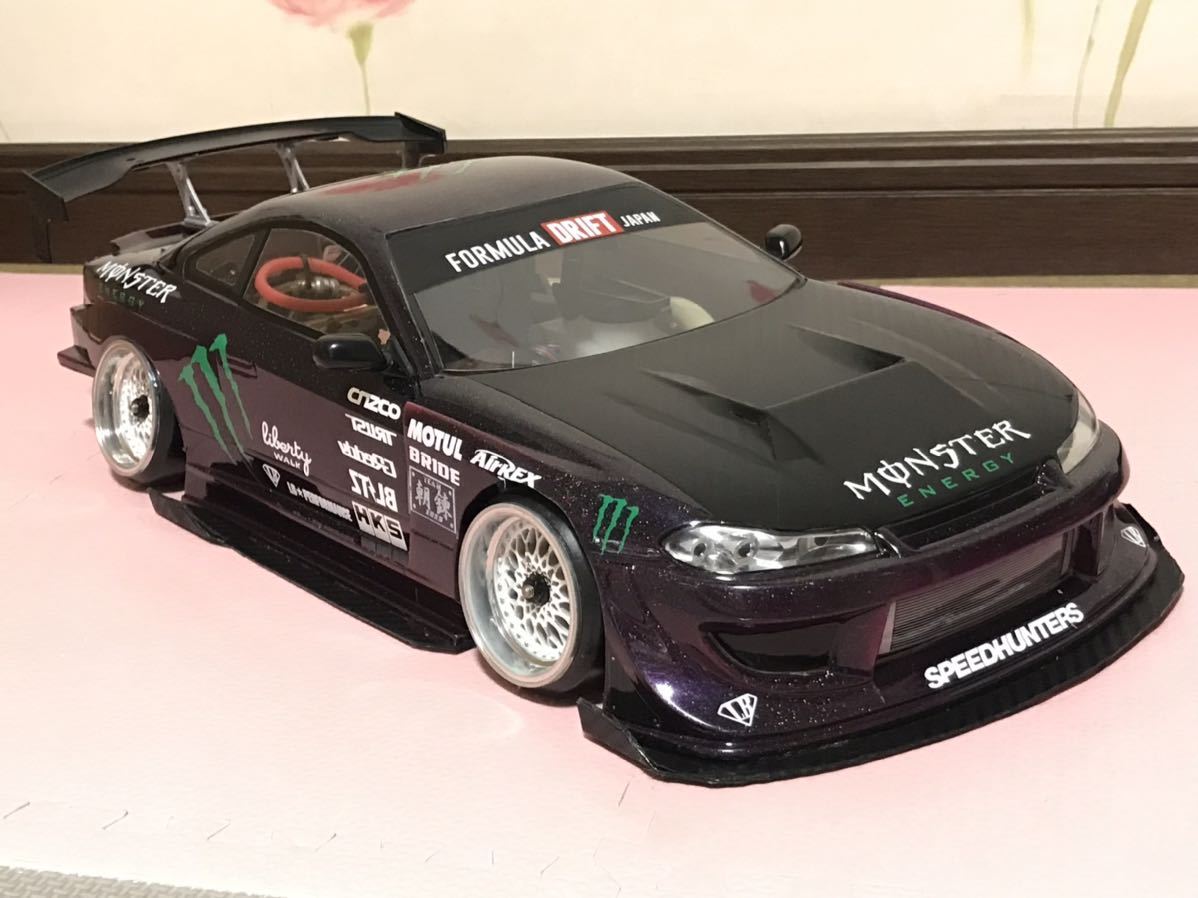 送料無料 1/10 ヨコモ 日産 シルビア S15 ディフューザー GTウィング