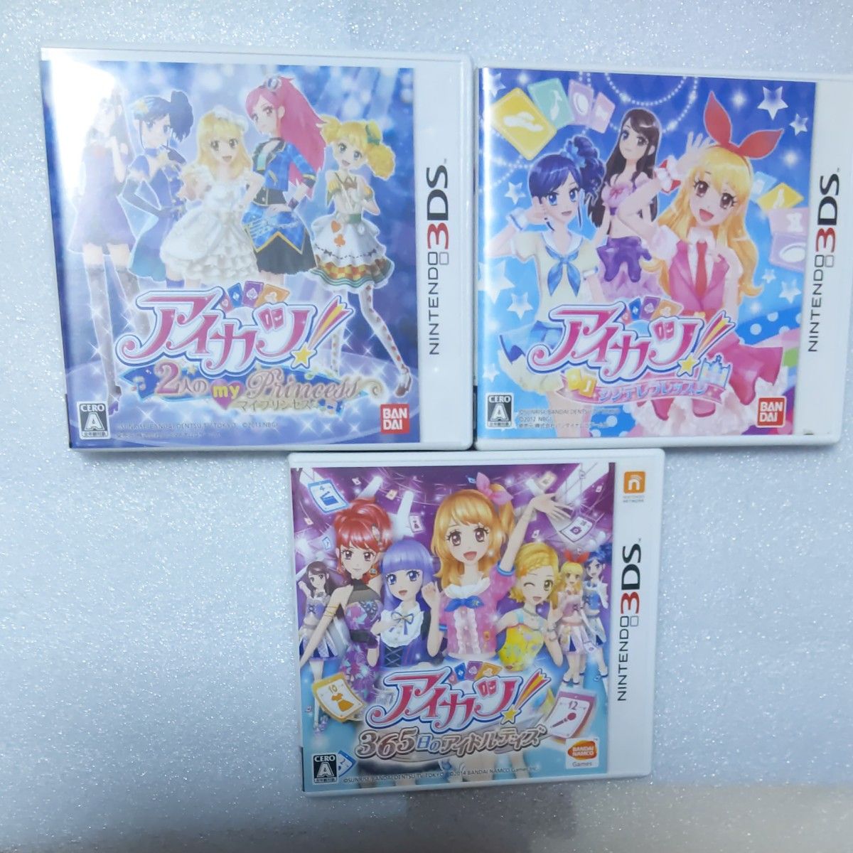 3DSソフト アイカツシリーズ3本セット販売｜Yahoo!フリマ（旧PayPay