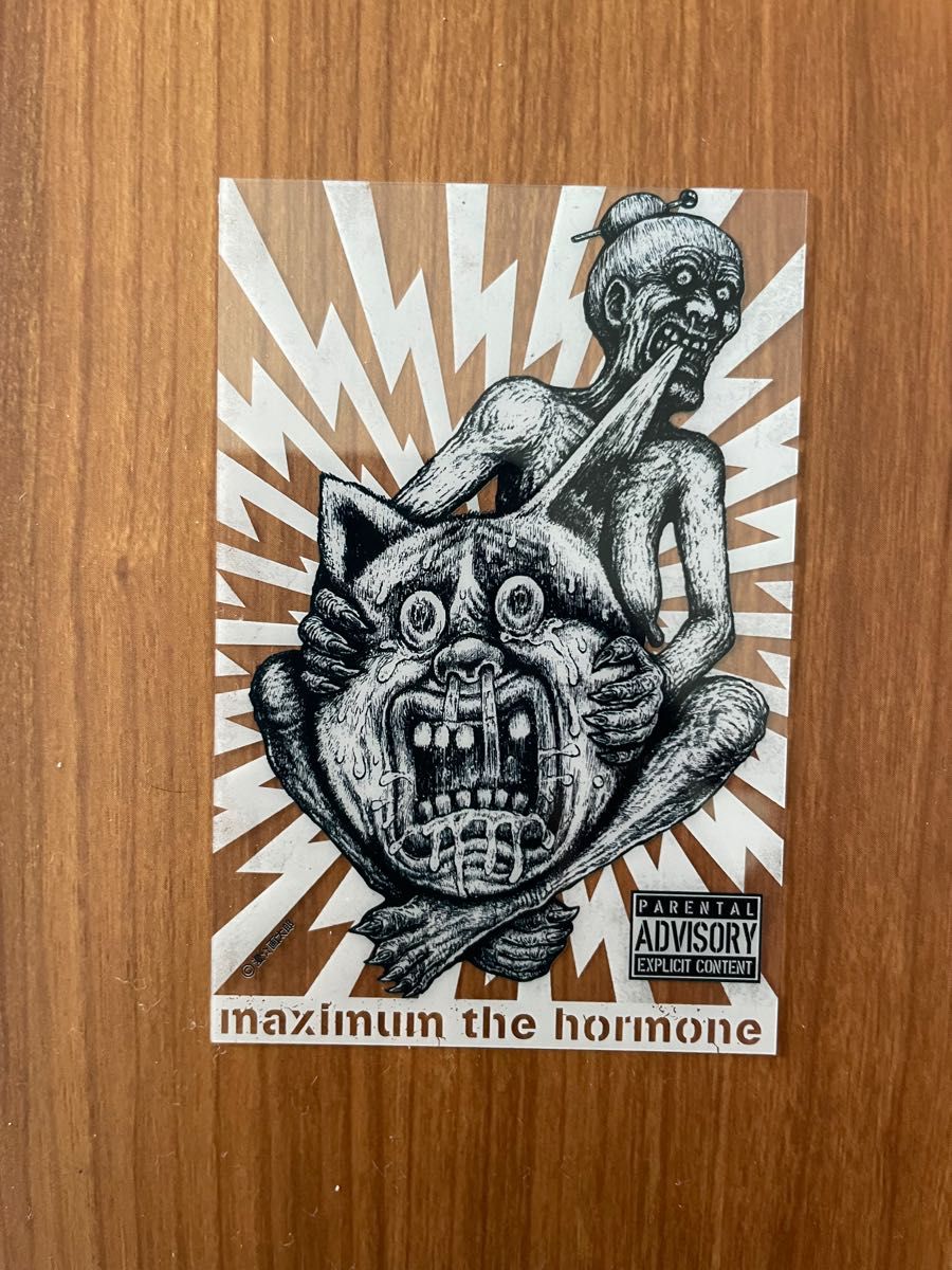 マキシマム ザ ホルモン秘密カード透明｜Yahoo!フリマ（旧PayPayフリマ）