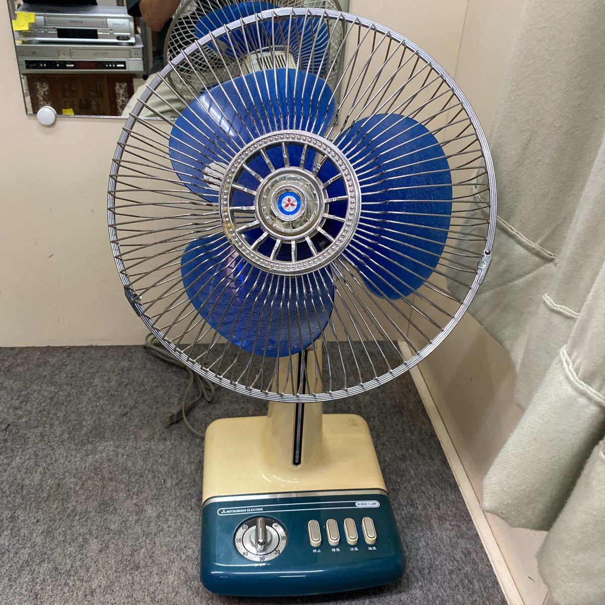 MITSUBISHI ELECTRIC 三菱扇風機 D30‐JP レトロ 扇風機｜Yahoo!フリマ