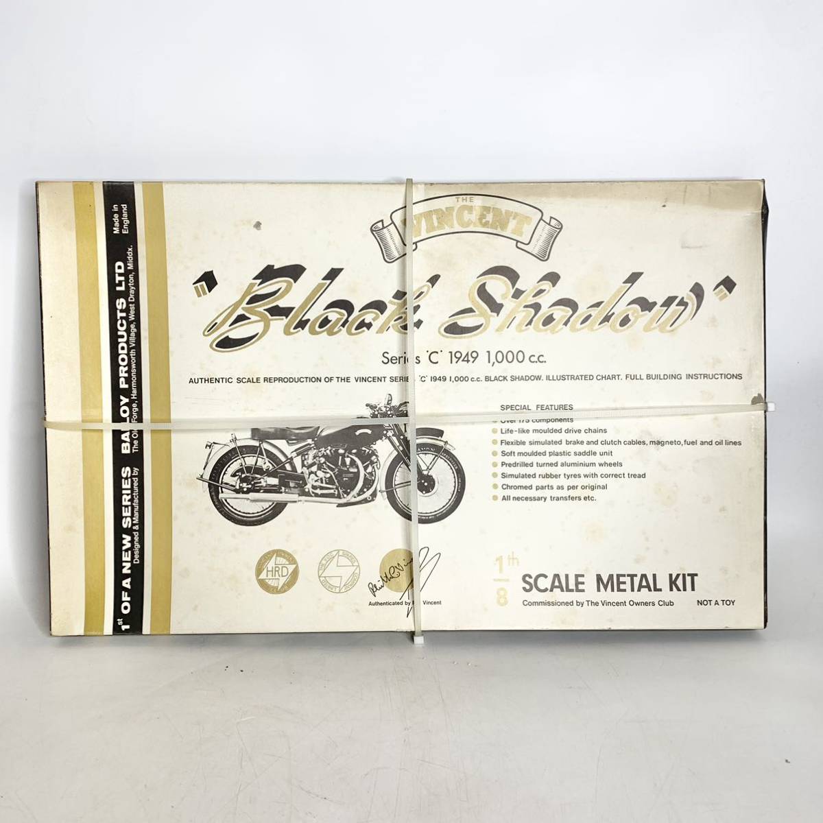 Yahoo!オークション - 未開封 Vincent Black Shadow 1/8 ヴィンセント