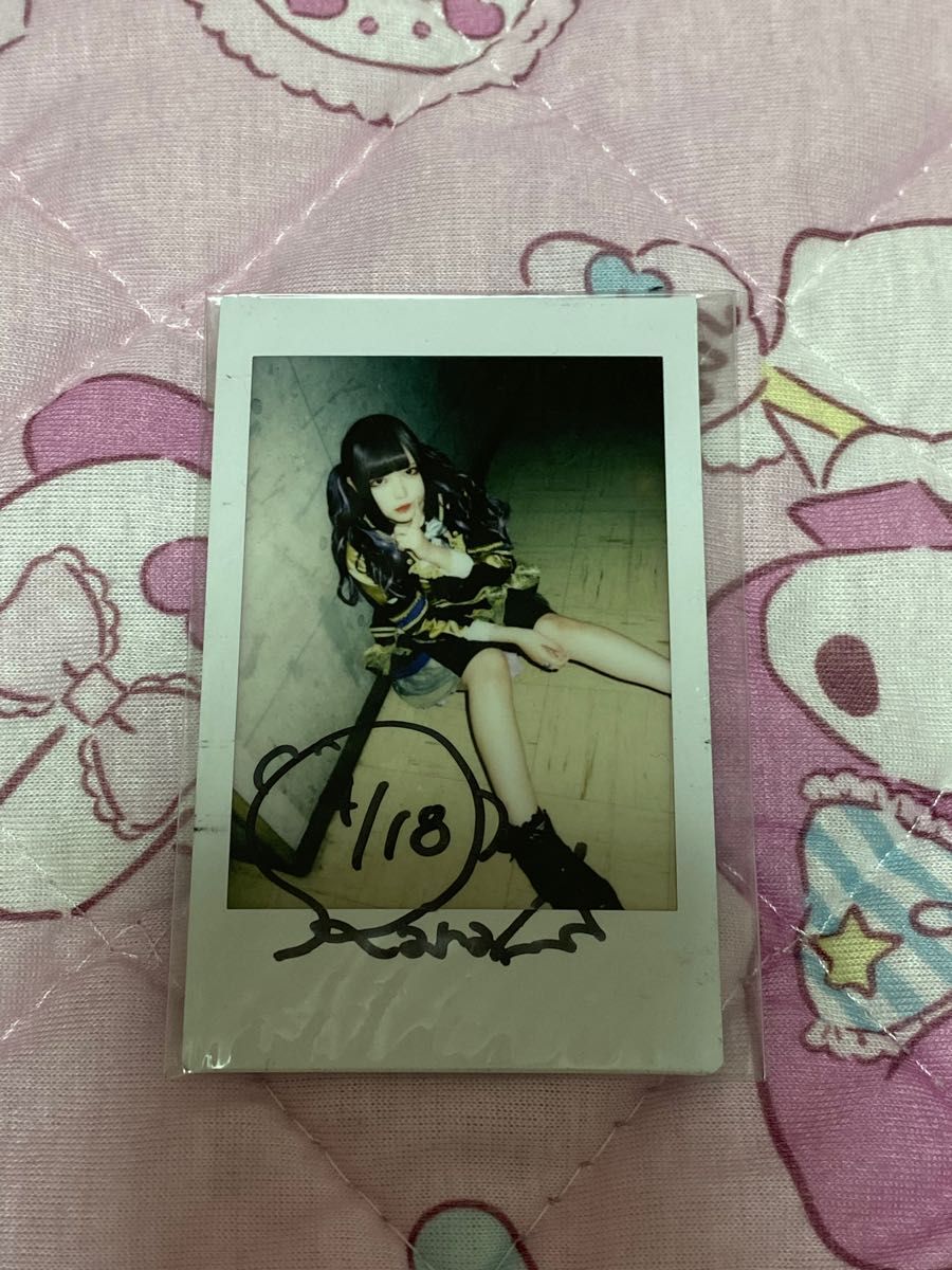 黒魅ららチェキブロマイドセット サイン入り ホロライブ 活動4周年記念