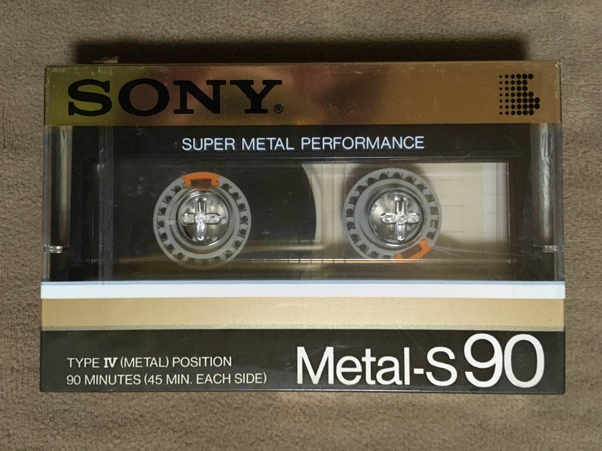 SONY ソニー カセットテープ Metal-S 90 メタルポジションTYPE Ⅳ